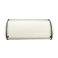 Stainless steel bread bin